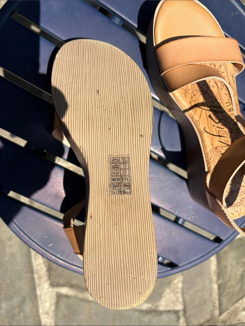 Women's Tan Blowfish Malibu Strappy Sandals